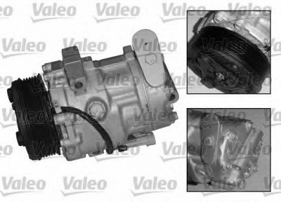 VALEO 699870 -  Компрессор, кондиционер