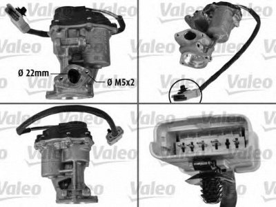 VALEO 700420 - Клапан возврата ОГ