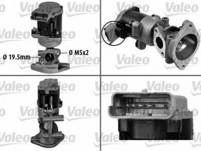 VALEO 700423 -  Клапан возврата ОГ
