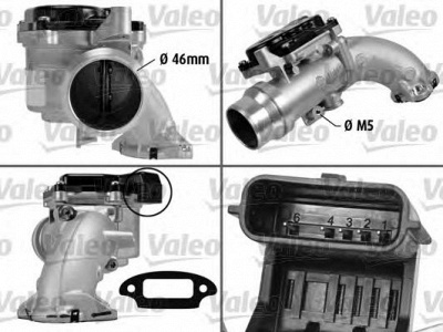 VALEO 700429 - Патрубок дроссельной заслонки