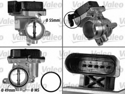 VALEO 700432 -  Патрубок дроссельной заслонки