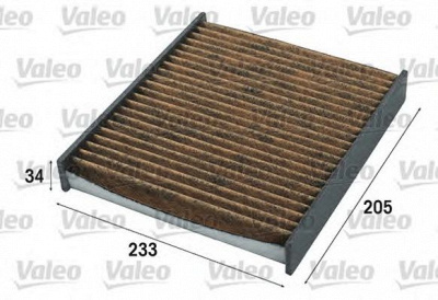 VALEO 701011 -  Фильтр воздуха в салоне
