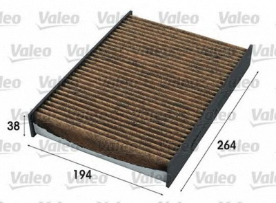 VALEO 701012 -  Фильтр воздуха в салоне