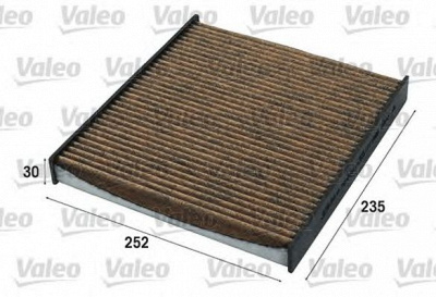 VALEO 701020 -  Фильтр воздуха в салоне