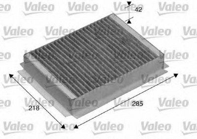 VALEO 715504 -  Фильтр воздуха в салоне