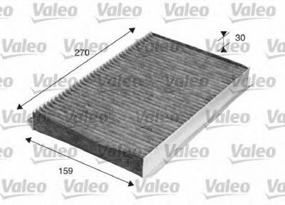 VALEO 715519 -  Фильтр воздуха в салоне
