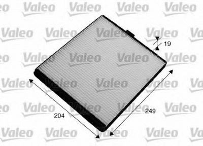VALEO 715535 -  Фильтр воздуха в салоне