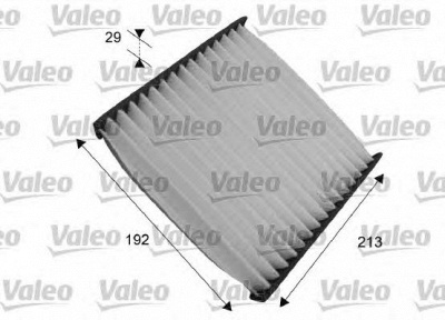 VALEO 715550 -  Фильтр воздуха в салоне