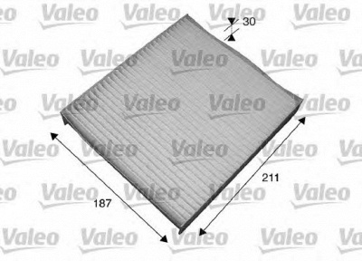 VALEO 715551 -  Фильтр воздуха в салоне