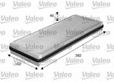 VALEO 715562 -  Фильтр воздуха в салоне
