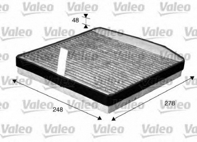 VALEO 715571 -  Фильтр воздуха в салоне