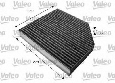 VALEO 715580 -  Фильтр воздуха в салоне