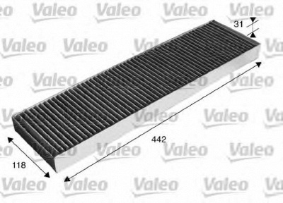 VALEO 715586 -  Фильтр воздуха в салоне