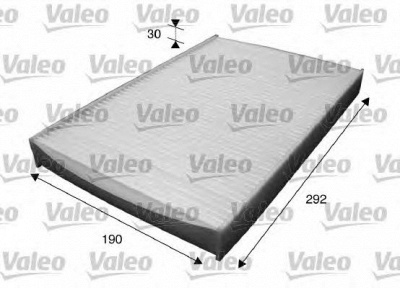 VALEO 715595 -  Фильтр воздуха в салоне