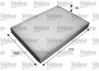 VALEO 715597 -  Фильтр воздуха в салоне