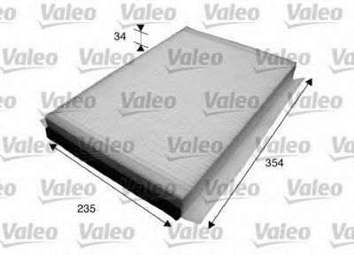 VALEO 715601 -  Фильтр воздуха в салоне