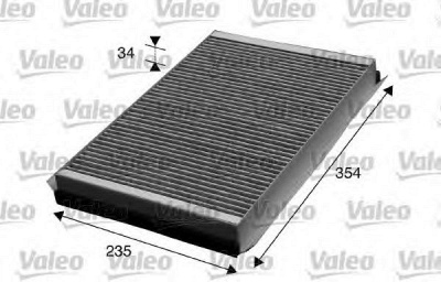 VALEO 715602 -  Фильтр воздуха в салоне