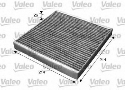 VALEO 715608 -  Фильтр воздуха в салоне