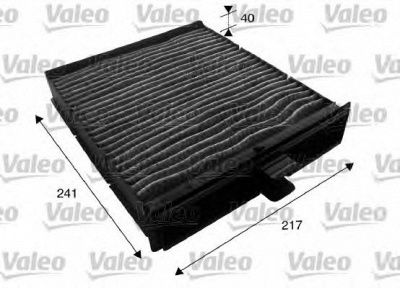 VALEO 715610 -  Фильтр воздуха в салоне