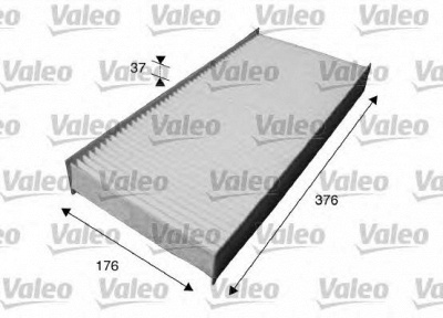 VALEO 715614 -  Фильтр воздуха в салоне