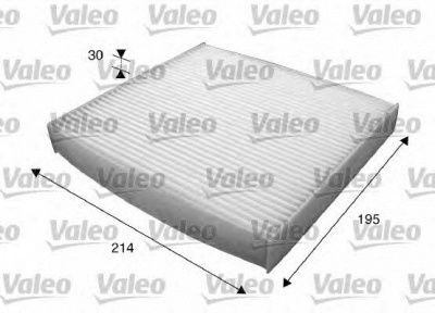 VALEO 715620 -  Фильтр воздуха в салоне