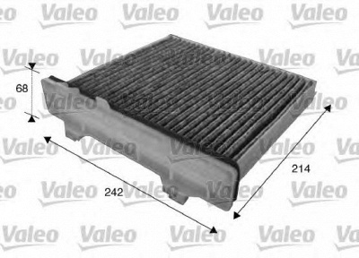 VALEO 715622 -  Фильтр воздуха в салоне