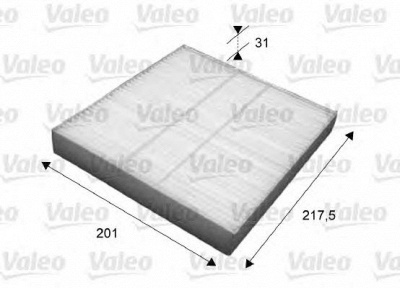 VALEO 715631 -  Фильтр воздуха в салоне
