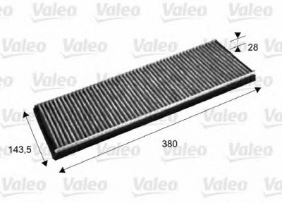 VALEO 715632 -  Фильтр воздуха в салоне