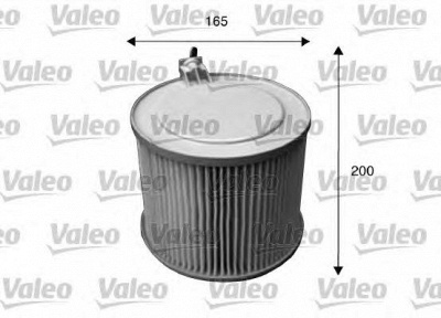 VALEO 715633 -  Фильтр воздуха в салоне