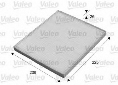 VALEO 715645 -  Фильтр воздуха в салоне