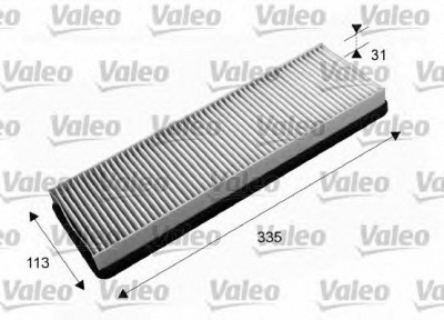 VALEO 715646 -  Фильтр воздуха в салоне