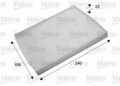 VALEO 715660 -  Фильтр воздуха в салоне
