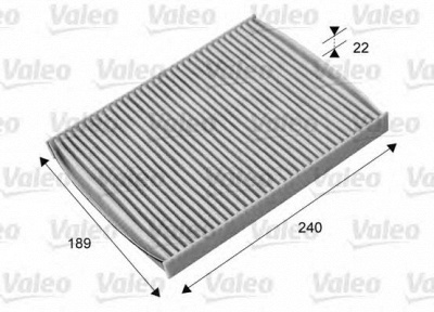 VALEO 715661 -  Фильтр воздуха в салоне