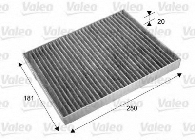 VALEO 715667 -  Фильтр воздуха в салоне