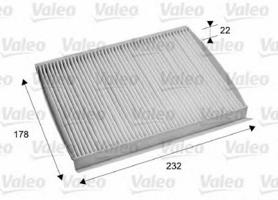VALEO 715686 -  Фильтр воздуха в салоне