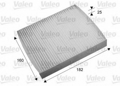 VALEO 715691 -  Фильтр воздуха в салоне