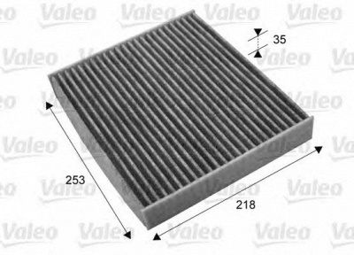 VALEO 715693 -  Фильтр воздуха в салоне