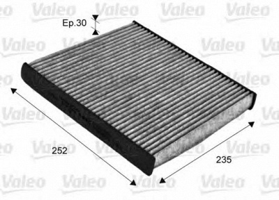 VALEO 715720 -  Фильтр воздуха в салоне