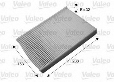 VALEO 715721 -  Фильтр воздуха в салоне