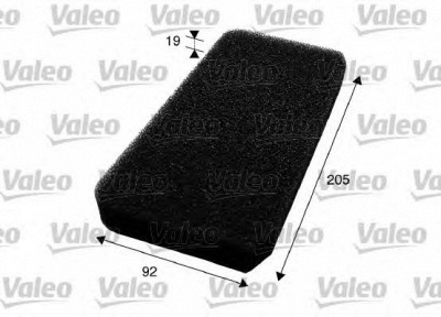 VALEO 716009 -  Фильтр воздуха в салоне