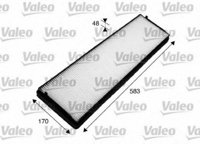 VALEO 716014 -  Фильтр воздуха в салоне