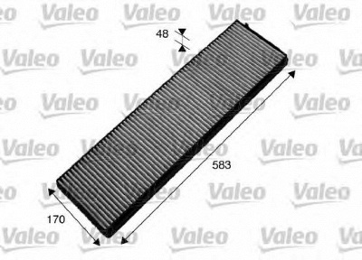 VALEO 716015 -  Фильтр воздуха в салоне
