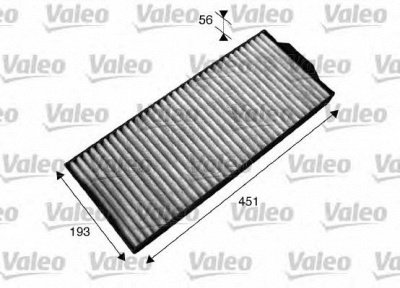 VALEO 716020 -  Фильтр воздуха в салоне