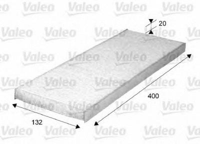 VALEO 716048 -  Фильтр воздуха в салоне