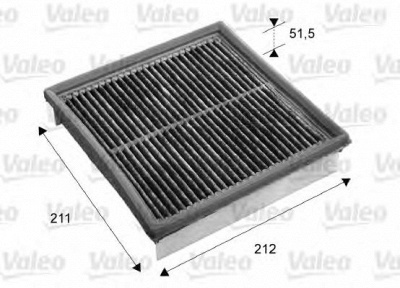 VALEO 716053 -  Фильтр воздуха в салоне