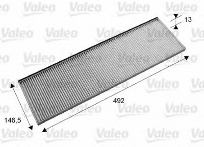 VALEO 716056 -  Фильтр воздуха в салоне