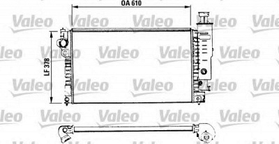 VALEO 730575 -  Радиатор, охлаждение двигателя