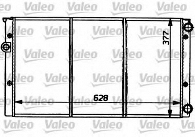 VALEO 731032 -  Радиатор, охлаждение двигателя