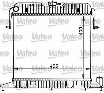 VALEO 731201 -  Радиатор, охлаждение двигателя