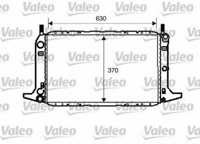 VALEO 731772 - Радиатор, охлаждение двигателя